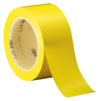 List 471 1" x 36 ydsVinyl Tape - Yellow - Apex Tool & Supply