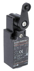 Eaton Cutler-Hammer - SPDT, NC/NO, 500 Volt, Screw Terminal, Roller Lever Actuator, General Purpose Limit Switch - 4, 13, 4X, 6P NEMA Rating, IP65 IPR Rating, Screw Mount - Apex Tool & Supply