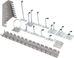 Kennedy - Tool Holder Sets For Square Hole Pegboard - Steel, 30 Piece Set - Apex Tool & Supply