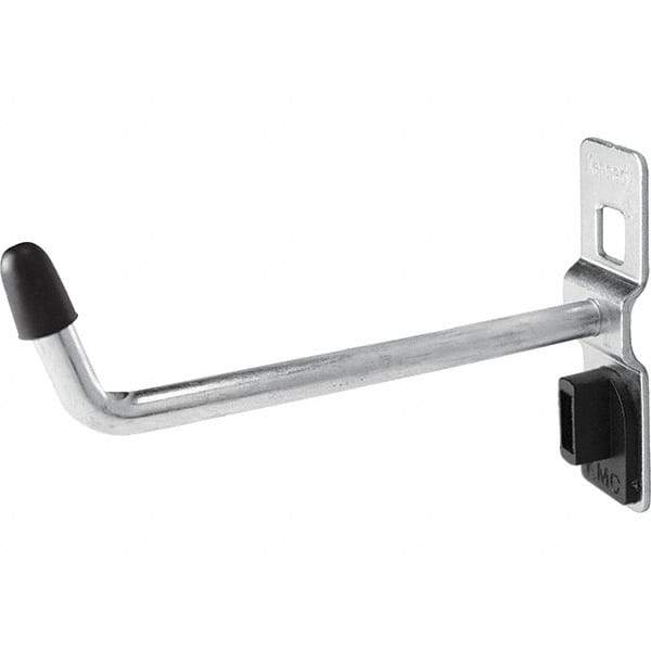 Kennedy - 1/4" Diam, 2-11/16" Long Single Vertical End Pegboard Hook - Steel - Apex Tool & Supply