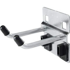 Kennedy - 2" Long Double Vertical End Pegboard Hook - Steel - Apex Tool & Supply