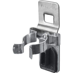 Kennedy - 3/4" Diam, Single Spring Clip Pegboard Hook - Steel - Apex Tool & Supply