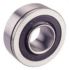 Value Collection - 7/8" Bore Diam, 2" OD, Double Seal Semi Ground Extra Light Radial Ball Bearing - 1 Row, Round Bore, 1,096 Lb Static Capacity, 2,040 Lb Dynamic Capacity - Apex Tool & Supply