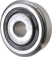 Value Collection - 1/2" Bore Diam, 1-3/4" OD, Double Seal Semi Ground Extra Light Radial Ball Bearing - 1 Row, Round Bore, 707 Lb Static Capacity, 1,366 Lb Dynamic Capacity - Apex Tool & Supply