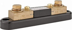 Simpson Electric - Panel Meter Portable Shunt - 10, 50 mV Drop, Screw Terminal, For Use with Falcon Series 200 mVDC Meters - Apex Tool & Supply