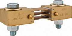 Simpson Electric - Panel Meter Switchboard Shunt - 300, 50 mV Drop, Screw Terminal, For Use with Falcon Series 200 mVDC Meters - Apex Tool & Supply