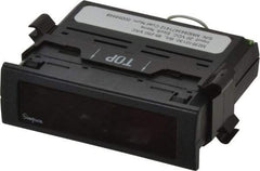 Simpson Electric - 3-1/2 Digits, Digital LCD, DC Voltmeter, Panel Meter - 4-440 Hz, 10 Megohms, 20 VDC, 250 VAC, Red - Apex Tool & Supply