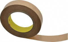 3M - 60 Yds. Long x 1" Wide, High Strength Acrylic Adhesive Transfer Tape - Paper Liner, 2 mil Thick - Apex Tool & Supply