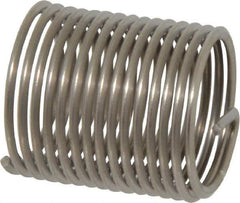 Heli-Coil - 3/4-16 UNF, 1-1/8" OAL, Free Running Helical Insert - 15-1/8 Free Coils, Tanged, 304 Stainless Steel, Bright Finish, 1-1/2D Insert Length - Apex Tool & Supply