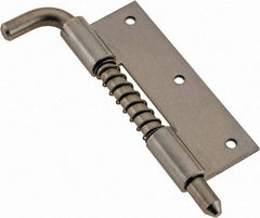 Made in USA - 1" Wide x 1/16" Thick, Hinge - Stainless Steel, Polished Finish - Apex Tool & Supply