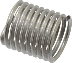 Heli-Coil - 3/4-10 UNC, 1-1/8" OAL, Free Running Helical Insert - 9-3/8 Free Coils, Tanged, Stainless Steel, Bright Finish, 1-1/2D Insert Length - Apex Tool & Supply