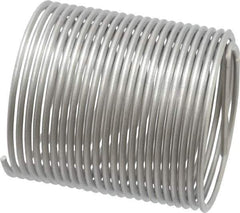 Heli-Coil - 1-1/2 - 12 UNF, 2-1/4" OAL, Free Running Helical Insert - 23-1/2 Free Coils, Tanged, Stainless Steel, Bright Finish, 1-1/2D Insert Length - Apex Tool & Supply