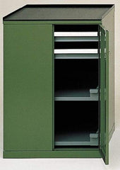 LISTA - 2 Drawer Machine Accessory Cabinet - 28-1/4 Inches Wide x 39-3/8 Inches High x 29-1/2 Inches Deep, 5,000 Lbs. Load Capacity - Apex Tool & Supply