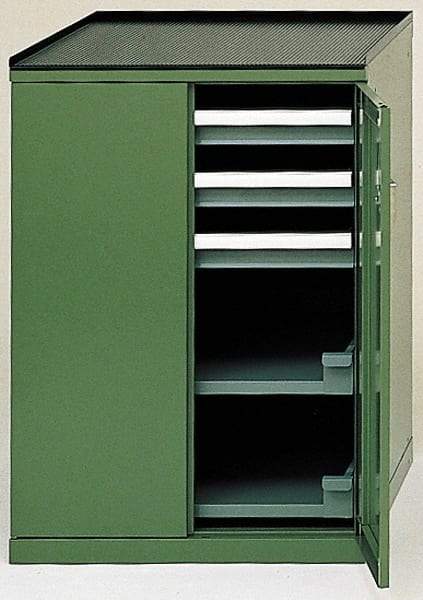 LISTA - 3 Drawer Machine Accessory Cabinet - 28-1/4 Inches Wide x 39-3/8 Inches High x 29-1/2 Inches Deep, 5,000 Lbs. Load Capacity - Apex Tool & Supply