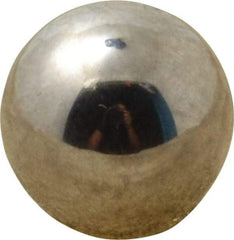 Value Collection - 13/32 Inch Diameter, Grade 25, Chrome Steel Ball - 62 to 66 C Hardness, 0.00005 Inch Diameter Deviation, 0.000025 Inch Sphericity - Apex Tool & Supply
