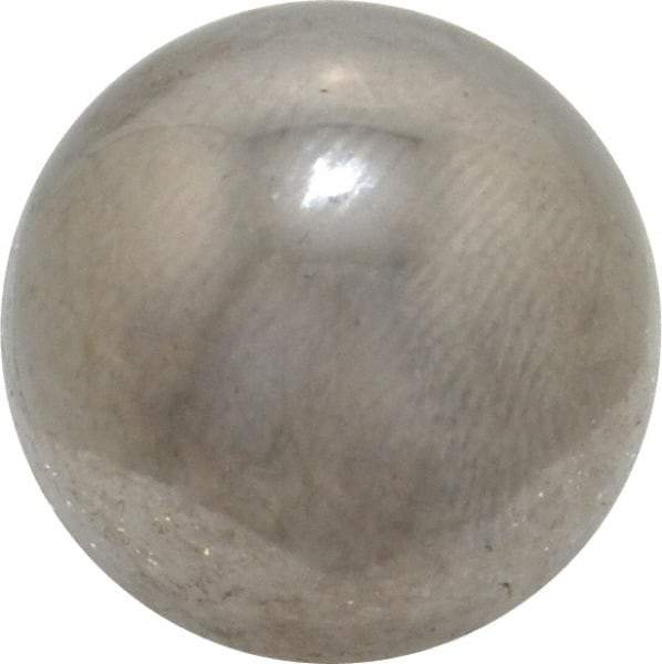 Value Collection - 5/8 Inch Diameter, Grade 25, Chrome Steel Ball - 62 to 66 C Hardness, 0.00005 Inch Diameter Deviation, 0.000025 Inch Sphericity - Apex Tool & Supply