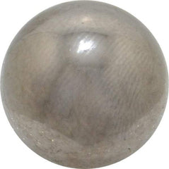 Value Collection - 5/8 Inch Diameter, Grade 25, Chrome Steel Ball - 62 to 66 C Hardness, 0.00005 Inch Diameter Deviation, 0.000025 Inch Sphericity - Apex Tool & Supply