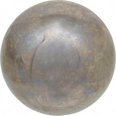 Value Collection - 1 Inch Diameter, Grade 25, Chrome Steel Ball - 62 to 66 C Hardness, 0.00005 Inch Diameter Deviation, 0.000025 Inch Sphericity - Apex Tool & Supply