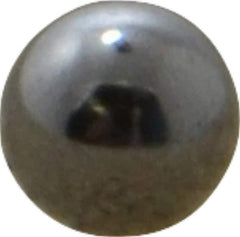 Value Collection - 3.5 mm Diameter, Grade 25, Chrome Steel Ball - 62 to 66 C Hardness, 0.00005 Inch Diameter Deviation, 0.000025 Inch Sphericity - Apex Tool & Supply