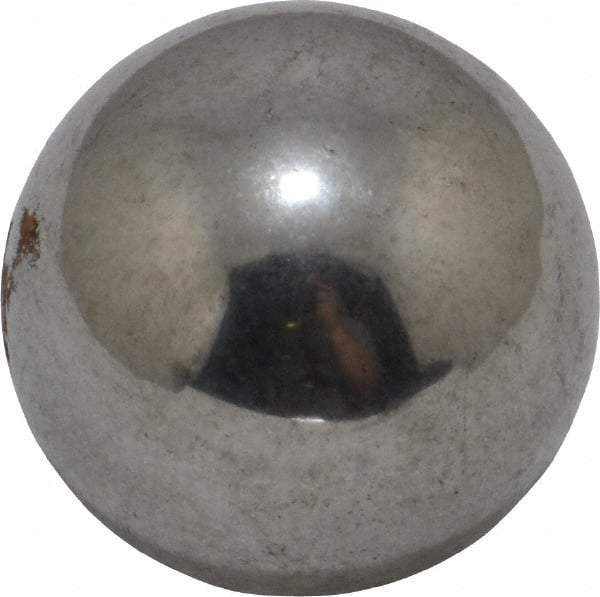 Value Collection - 1 Inch Diameter, Grade 1,000, Carbon Steel Ball - 60 to 67 C M.N. Hardness, 0.005 Inch Diameter Deviation, 0.001000 Inch Sphericity - Apex Tool & Supply
