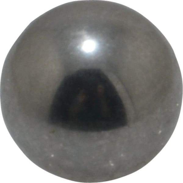 Value Collection - 7/16 Inch Diameter, Grade 100, 440-C Stainless Steel Ball - 57 - 61 C Hardness, 0.0005 Inch Sphericity, 0.0005 Inch Diameter Deviation - Apex Tool & Supply