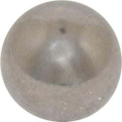 Value Collection - 1/2 Inch Diameter, Grade 100, 440-C Stainless Steel Ball - 57 - 61 C Hardness, 0.0005 Inch Sphericity, 0.0005 Inch Diameter Deviation - Apex Tool & Supply