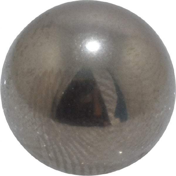 Value Collection - 1/2 Inch Diameter, Grade 100, 302 Stainless Steel Ball - 25 - 39 C Hardness, 0.0001 Inch Sphericity, 0.0001 Inch Diameter Deviation - Apex Tool & Supply