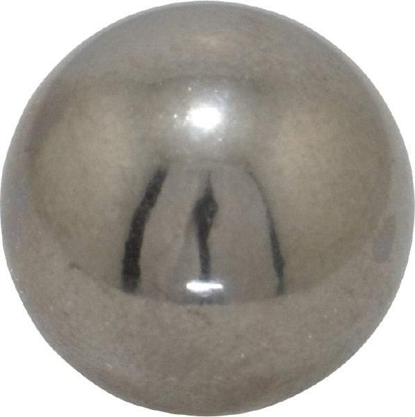 Value Collection - 3/4 Inch Diameter, Grade 100, 302 Stainless Steel Ball - 25 - 39 C Hardness, 0.0001 Inch Sphericity, 0.0001 Inch Diameter Deviation - Apex Tool & Supply