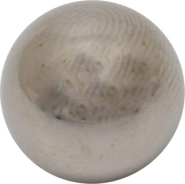 Value Collection - 3/8 Inch Diameter, Grade 100, 316 Stainless Steel Ball - 40 - 45 C Hardness, 0.0001 Inch Sphericity, 0.0001 Inch Diameter Deviation - Apex Tool & Supply