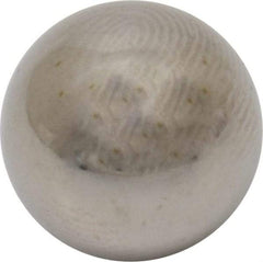 Value Collection - 3/8 Inch Diameter, Grade 100, 316 Stainless Steel Ball - 40 - 45 C Hardness, 0.0001 Inch Sphericity, 0.0001 Inch Diameter Deviation - Apex Tool & Supply