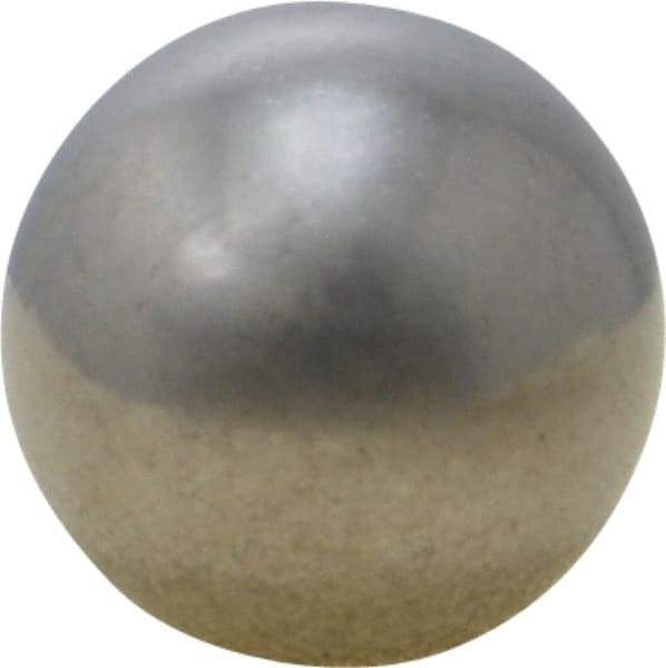 Value Collection - 3/4 Inch Diameter, Grade 100, 316 Stainless Steel Ball - 40 - 45 C Hardness, 0.0001 Inch Sphericity, 0.0001 Inch Diameter Deviation - Apex Tool & Supply