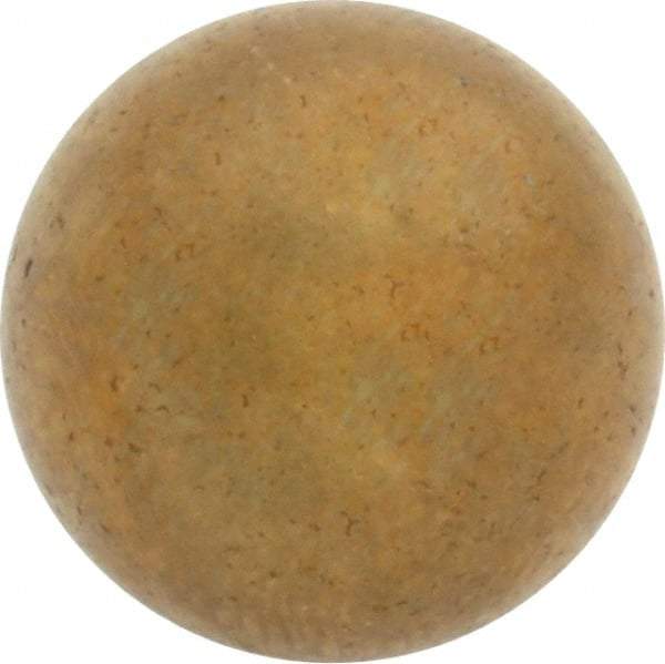 Value Collection - 1/2 Inch Diameter Brass Ball - 0.0002 Inch Sphericity, Grade 200, 75 to 87 B Hardness - Apex Tool & Supply