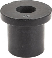 RivetKing - 5/16-18, 7/8" Diam x 1/8" Thick Flange, Rubber Insulated Rivet Nut - UNC Thread, Rubber, 9/16" Body Diam, 0.725" OAL - Apex Tool & Supply