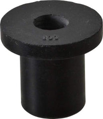 RivetKing - 3/8-16, 1-1/4" Diam x 0.187" Thick Flange, Rubber Insulated Rivet Nut - Neoprene, 3/4" Body Diam, 1-1/16" OAL - Apex Tool & Supply