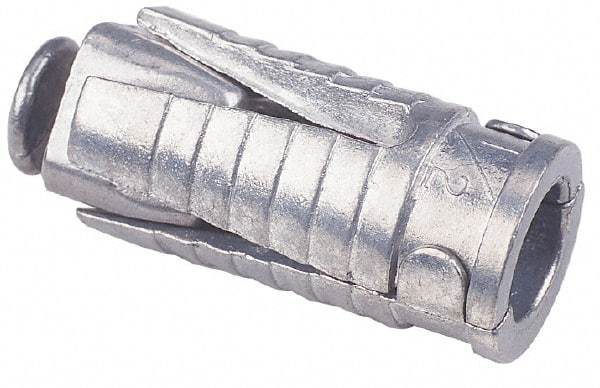 Made in USA - 5/8" Diam, 5/8" Drill, 4-1/2" OAL, 1-1/2" Min Embedment Taper Bolt Concrete Anchor - Grade 5 Steel, Zinc-Plated Finish, Hex Head, Hex Drive - Apex Tool & Supply
