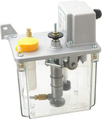 Trico - 2 L Reservoir Capacity, 3 - 6 cm Output per Cycle, 18-36 cm Output per Hour, Electric Central Lubrication System - 10 Min Interval Between Cycles, 130mm Wide x 225mm High, 110 Volts, Oil, 5/16-24 Outlet Thread - Apex Tool & Supply