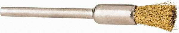 Osborn - 1/4" Brush Diam, End Brush - 1/8" Diam Shank, 25,000 Max RPM - Apex Tool & Supply