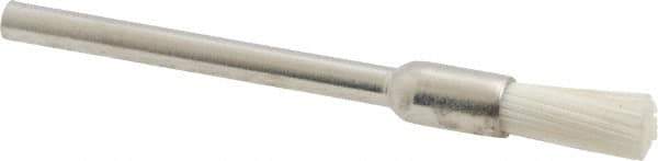 Osborn - 1,000 Grit, 3/16" Brush Diam, End Brush - Ultra Fine Grade, 1/8" Diam Shank, 6,000 Max RPM - Apex Tool & Supply