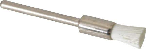 Osborn - 1,000 Grit, 1/4" Brush Diam, End Brush - Ultra Fine Grade, 1/8" Diam Shank, 6,000 Max RPM - Apex Tool & Supply