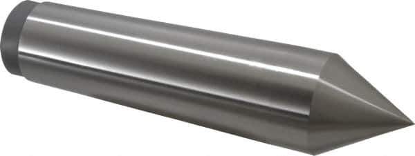 Value Collection - 2.51" Head Diam, Steel Standard Point Solid Dead Center - 6MT Morse Taper, 2.51" Point Diam, 10-5/8" OAL - Apex Tool & Supply