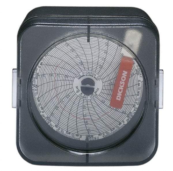 Dickson - 25 to 50°F, 24 Hour Recording Time Chart - 3 Inch Diameter, Use with Sc3 Recorders - Apex Tool & Supply