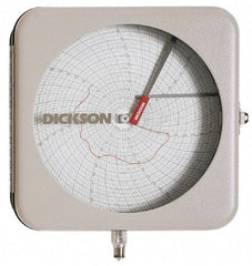 Dickson - -22 to 122°F, 24 Hour Recording Time Chart - 8 Inch Diameter, Use with To be Used with Pr8 Recorders - Apex Tool & Supply