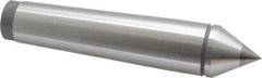 Value Collection - 1.24" Head Diam, Carbide-Tipped Steel Standard Point Solid Dead Center - 4MT Morse Taper, 1.24" Point Diam, 6-5/16" OAL - Apex Tool & Supply