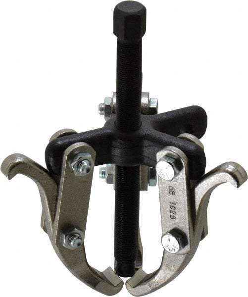 OTC - 7" Spread, 5 Ton Capacity, Reversible Puller - For Bearings, Gears & Pulleys - Apex Tool & Supply