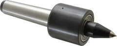 Riten - MT4 Taper Shank, 2-3/8" Head Diam 2,200 Lb Capacity Live Center - 2,500 Max RPM, 2-1/4" Head Length, 1/2" Point Diam, 2" Point Len, 900 Lb Max Workpc, Tracer Point - Apex Tool & Supply