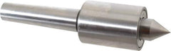 Riten - MT3 Taper Shank, 1-3/4" Head Diam 4,600 Lb Capacity Live Center - 5,000 Max RPM, 2-3/8" Head Length, 7/8" Point Diam, 1-1/8" Point Len, 920 Lb Max Workpc, Standard Point - Apex Tool & Supply