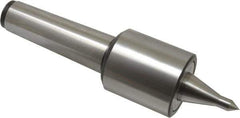 Riten - MT5 Taper Shank, 2-7/8" Head Diam 9,000 Lb Capacity Live Center - 5,500 Max RPM, 3-5/16" Head Length, 1/2" Point Diam, 2-1/2" Point Len, 1,100 Lb Max Workpc, 15/16" Tip Diam, Long Point - Apex Tool & Supply