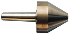 Riten - MT7 Taper Shank, 12" Head Diam 20,000 Lb Capacity Live Center - 7-7/16" Head Length, 5" Point Diam, 7-7/16" Point Len, 15,000 Lb Max Workpc, Bull Nose Point - Apex Tool & Supply