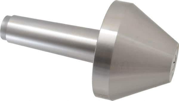 Riten - MT5 Taper Shank, 5" Head Diam 8,000 Lb Capacity Live Center - 3-13/16" Head Length, 2" Point Diam, 3-13/16" Point Len, 4,800 Lb Max Workpc, Bull Nose Point - Apex Tool & Supply