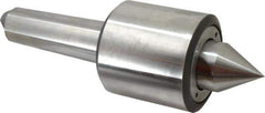 Riten - MT5 Taper Shank, 3-3/4" Head Diam 16,000 Lb Capacity Live Center - 3,200 Max RPM, 3-27/32" Head Length, 1-7/8" Point Diam, 2-1/4" Point Len, 8,000 Lb Max Workpc, Standard Point - Apex Tool & Supply